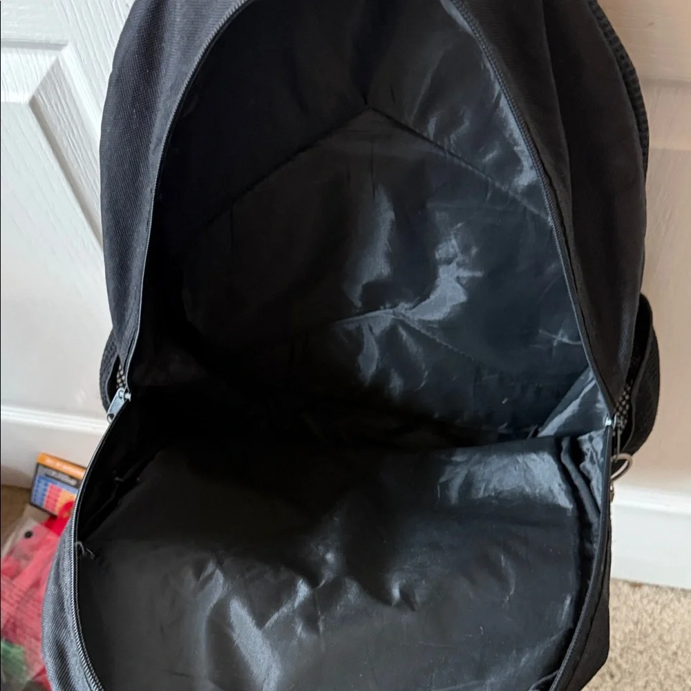 Anime Themed Backpack with Fiery Design
